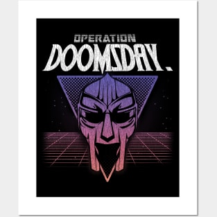 Retrowave Doom Gradient 9 Posters and Art